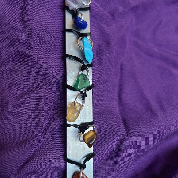 Chakra Crystal Hair Jewelry - Picture 2 of 3